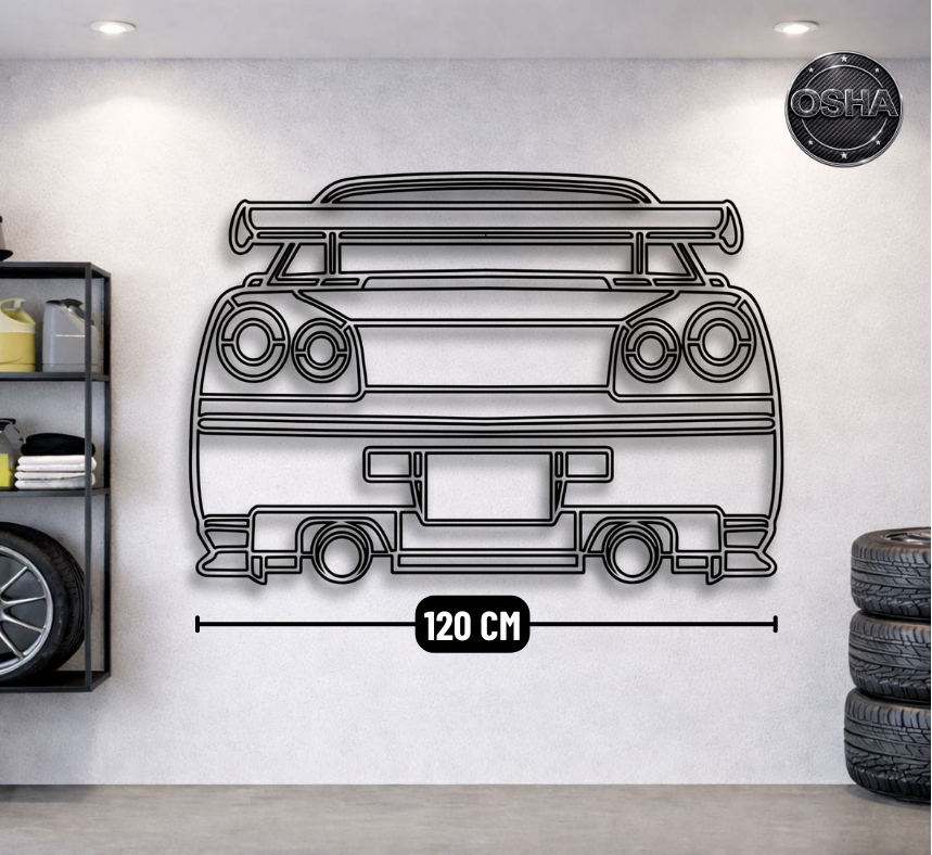 Nissan Skyline GT-R R34 معدنية